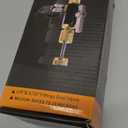 HVAC Valve Core Removal Tool,Valve Core Remover Installer Tool,1/4"& 5/16" Dual Valve Mega Flow Vacuum-Rated Valve Core Removal Tool,20 Microns Vacuum,Essential HVAC Tools for R32 R410A R22 R12 R407