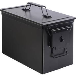 Ammo Can&Ammo Box, Fireproof & Waterproof Metal Storage Box - Perfect for Ammo, Lithium Batteries & RC Car Batteries