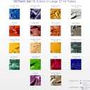 Oil Paint Set 18 Colors, 37ml/1.25 oz Tubes | Basic Colors, Creamy, High Pigment, Smooth Blending