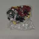 Preboun 50 Pcs Christmas Adjustable Hanging Ornament Hooks Non Slip Velvet Hanging Strings Tree Ornaments Velvet Ribbon Hangers for Christmas Tree Decorations(Multicolor)