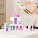 Cool Maker, GO Glam U-nique Nail Salon with Portable Stamper, 5 Design Pods and Dryer, Nail Kit Kids Toys for Ages 8 and up