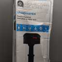 ARCHITECTURAL MAILBOXES Grand Haven Plastic, Mailbox and Post Kit, Black Extra Large (Actual Mailbox Not Included)