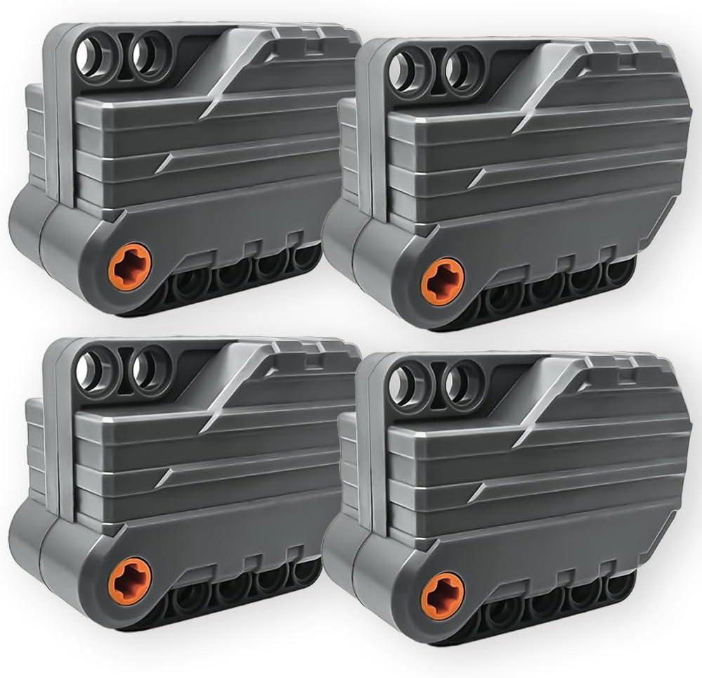 Power Functions Pullback Motor 12787c01 6143751 (4 PCS) 6 x 5 x 3 Compatible with Lego Motor MOC Technic Parts
