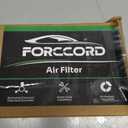 Forccord External Cabin Air Filter 2-PACK Fit for Tesla Model 3 2020 2019 2018 2017 Passenger Compartment Air Filter Tesla 3 Car Accessories