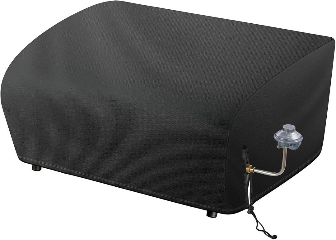 Grill Cover for Blackstone 22 Inch Griddle, Waterproof Oxford BBQ Grill Cover with Drawstrings, Flat top Gas Grill Cover Only Fits Blackstone 22" Tabletop Griddle with Hood
