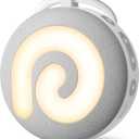 Dreamegg Portable Sound Machine Baby - D11 White Noise Machine for Baby Sleeping with Night Light, White Noise, Lullaby, Nature Sounds, Child Lock, USB Rechargeable Sound Machine for Travel Nursery (Gray)