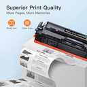 E-Z Ink Compatible Toner Cartridge Replacement for HP 202A 202X CF500X CF500A to use with Color LaserJet Pro MFP M281fdw M281cdw M281fdn M254dw M254 M281 (2 Black Cyan Magenta Yellow, 5 Packs)