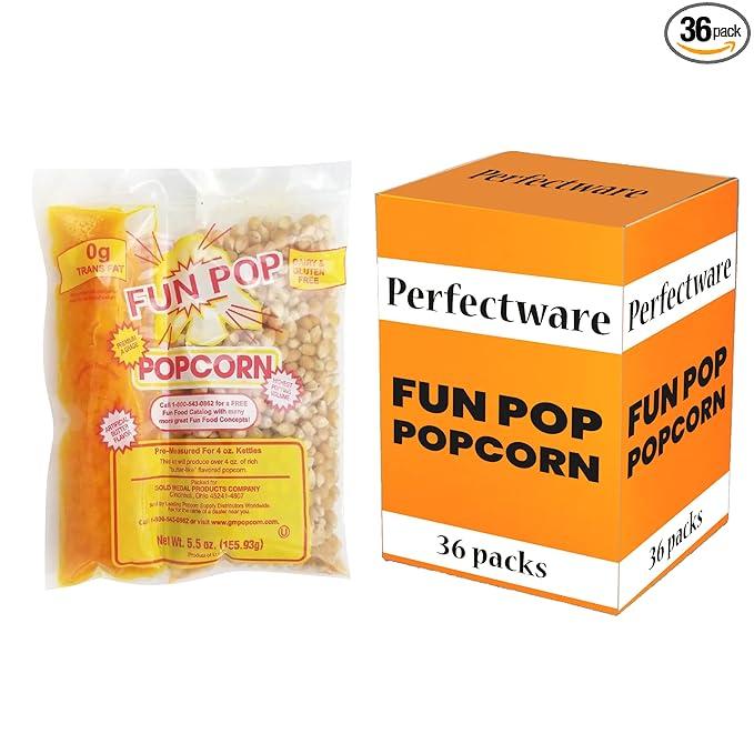 4oz Popcorn Portion Packs - Case of 36ct (Best By: 05/12/2027)