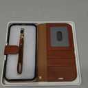 OCASE for iPhone 13 Pro Case Detachable Wallet Case with Card Holder, 2 in 1 Pu Leather Flip Folio with RFID Blocking Stand Wrist Strap Shockproof Phone Cover 6.1 Inch 2021, Brown