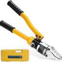 faruijie Integral Hydraulic Flange Spreader,8T Portable Manual Flange Splitter Alloy Steel Pliers Max Spread 1-3/16" Fast Oil Return for Pipeline Maintenance YQ-30