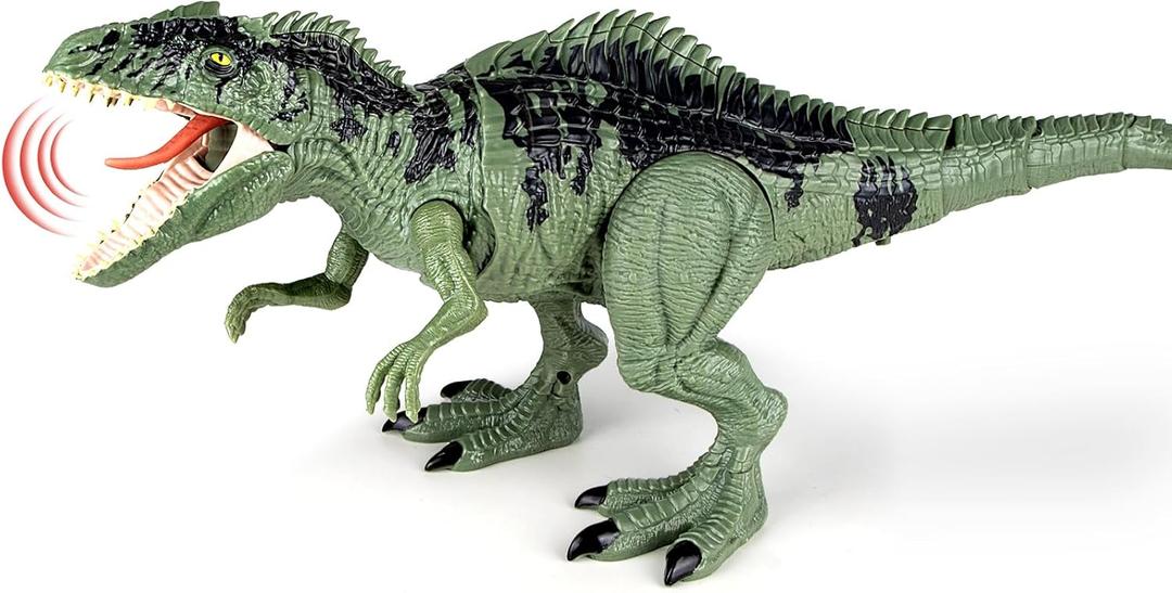 Giganotosaurus Dinosaur Toys for Kids Ages 3-8, Action Figure with Roaring Sound, Lights & Attack Motion  Realistic Dino Toy for Boys & Girls  Birthday Gift for Dinosaur Lovers