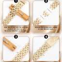 Dressy Silver iWatch Bands for Women - Compatible with Apple Watch Series 10-1/SE/Ultra, Fits 38mm 40mm 41mm 42mm 44mm 46mm - Luxury Designer Bracelet, Elegant Stylish Strap