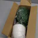 Der Rose 28" Fake Plants Large Artificial Monstera Faux Potted Plants Indoor Tall Tree for Living Room Decor (White)