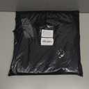 Fuxury Large Poly Mailers 24x24 50 Pack Plastic Heavy Duty Shipping Bags Envelops Self Sealing Envelopes Enhanced Durability Multipurpose Envelopes Keep Items Safe Protected,Black