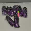 COOKOO 9 Packs Pre Stretched French Curls Bouncy Braiding Hair 22 Inch Spiral Curls Braid Hair with Curly Ends Spanish Curly Braiding Hair Loose Wavy Synthetic Hair Extensions for Women 1B/Purple#