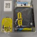 CozyVest Dog Anxiety Vest 3-in-1 Music & Aromatherapy Shirt, Relaxing Sound & Essential Oils Jacket, Fireworks Thunder Separation & Thunderstorm Canine Stress Relief Coat (Small [15-25 Lbs], Gray)