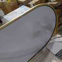 Simple Deluxe Arched Full Length Mirror, 71"x26"Large Floor Mirrors, for Wall Door Bedroom Bathroom Living Room (Gold)