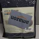 LoveSeat +2 Cushion Covers,Dark Grey