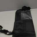 Car Backseat Organizer with 10" Table Holder, 9 Storage Pockets Seat Back Protectors Kick Mats for Kids Toddlers, Travel Accessories, 2 Pack (Black)