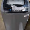 Comfee Portable Washing Machine, 0.9 cu.ft Compact Washer With LED Display, 5 Wash Cycles, 2 Built-in Rollers, Space Saving Full-Automatic Washer (Gray)