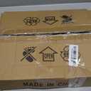 White Linen Tall Drum Lampshade set of 2, 9.8" Top x 9.8" Bottom x 11.8" High Lamp Shade, Lamp Shade Replacement for Table and Floor Lamps, Pendant Light, Handcrafted Lampshade, Easy Assemble