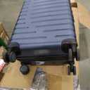 EMPSIGN Carry On Luggage with Spinner Wheels, Hard Shell Carry-On Expandable Suitcase 21x14x9 Airline Approved & Built-in TSA Lock, Durable Travel Rolling Suitcase, Carry-On 20-Inch, Navy