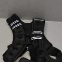 ZELUS Weighted Vest, 6lb/ 8lb/ 12lb/ 16lb/ 20lb/ 25lb/ 30lb Weight Vest with Reflective Stripe for Workout, Strength Training, Running, Fitness, Muscle Building, Weight Loss, Weightlifting, Black(8 lb)