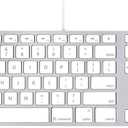 Apple Wired Keyboard with Numeric Keypad Compatible with Mac OS X v.10.6.8 & later Versions (MB110LL/B)