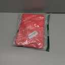 Trendy Street Basic Double-Layer Cotton Simple Stretchy Tube Pencil Mini Skirt (X-Large Short, Coral)