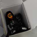 Tire Inflator Portable Air Compressor, 5X Faster Portable Air Pump for Car Tires with Powerful Battery, 180PSI Cordless Air Pump with Digital Pressure Gauge for Cars, Bike & Motorcycle Tires, Ball (Black)