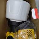 1000W Paint Sprayer with Cleaning & Blowing Joints,1400ml Cup Spray Paint Gun with Adjustable Flow Width,6 Nozzles and 3 Patterns,Yellow Paint Sprayer for House Painting,Easy to Clean