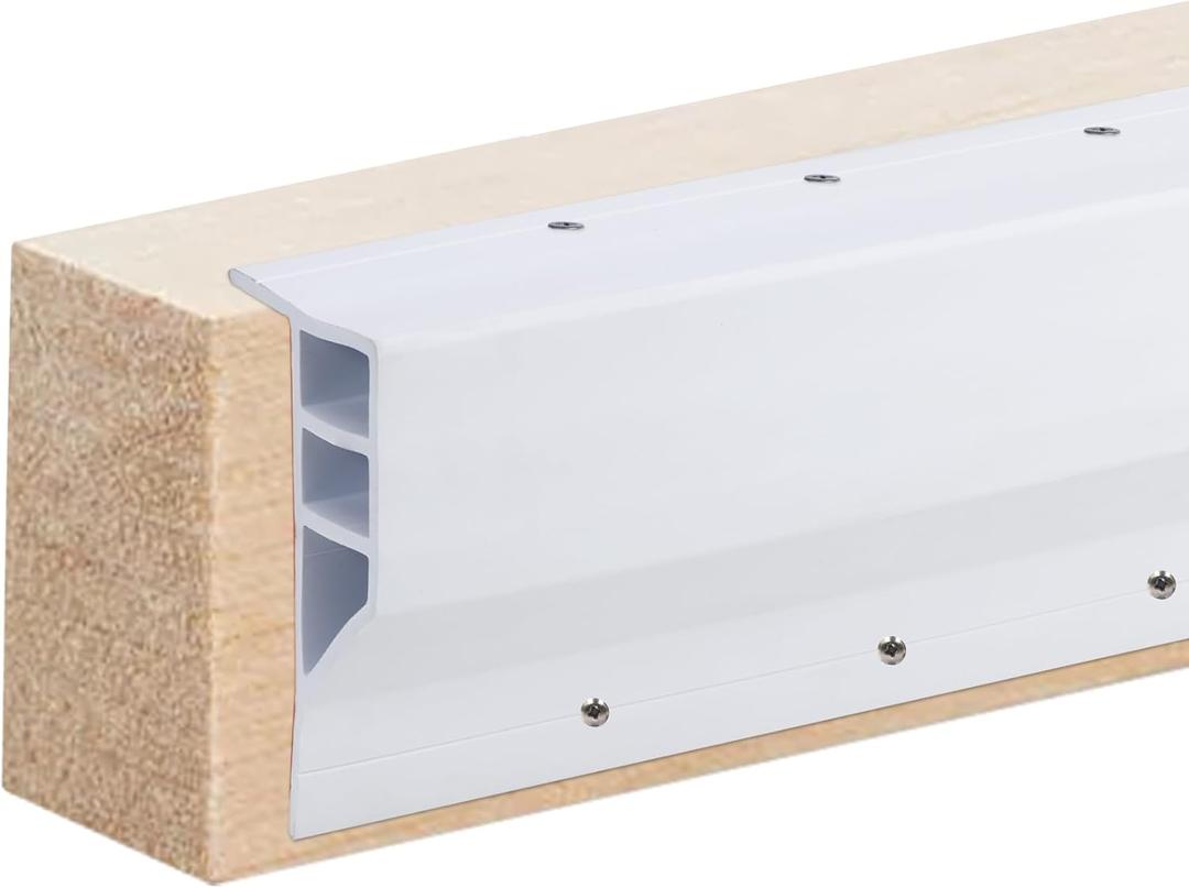 10-Pack Full Face Dock Bumpers, Heavy-Duty Marine Fender Set, Rub Rail & Piling Protection for Boats/Piers (10pcs x 19.7", White)