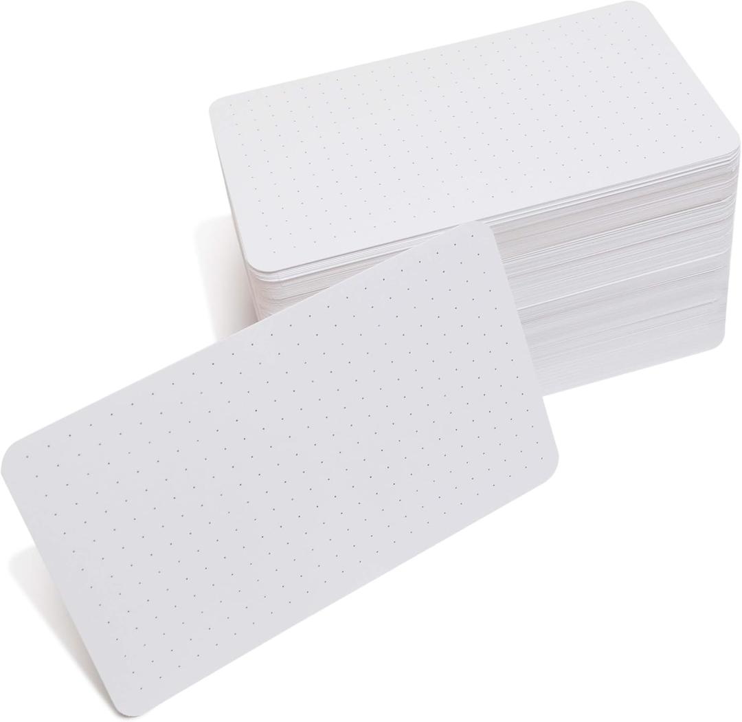 The Original Bullet Cards  Dot Grid Index Cards & Note Cards for Notes, Study, Lists, and Journaling (3x5 Card 200qty)