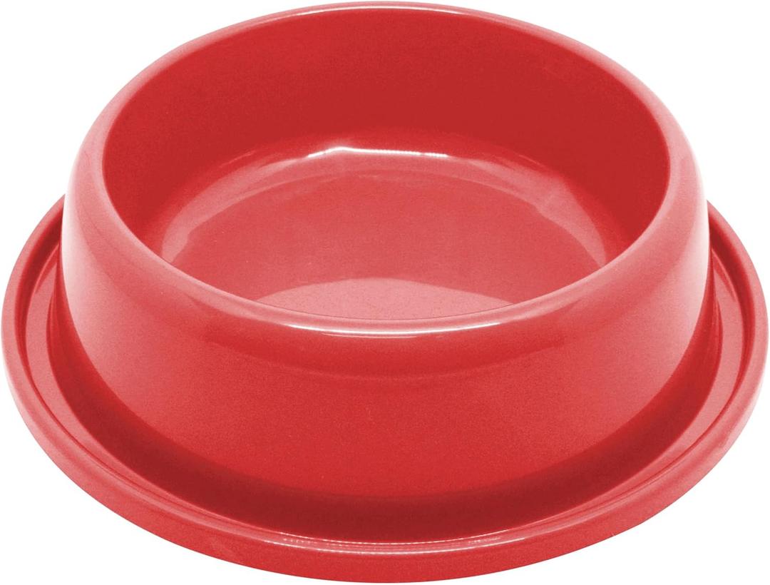 Ant-Proof Pet Food & Water Bowls – Moat Design Non-Skid Dish Set for Dogs & Cats – 2 Pack BPA-Free FDA PP – Prevents Ants & Insects – Easy Clean, Portable, Safe for All Pets (Pack 2) (RED, 10oz)