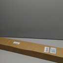 Cordless Zebra Blinds for Windows Pure White 34" W x 72" H