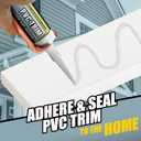 PVC Trim Adhesive and Sealant White