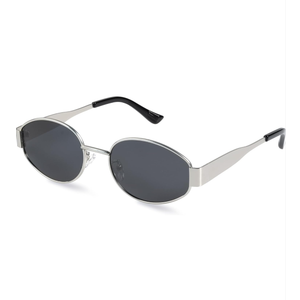 livho 2025 Trendy Oval Sunglasses - Stylish Polarized Shades for Everyday - Retro Metal Frames