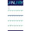3 x TF Publishing 2026 Big Print Wall Calendar - Large Grids for Appointments and Scheduling - Vertical Monthly Wall Calendar 2026 with Premium Matte Paper for Home and Office Organization - 12in x 12in
