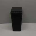 Yatmung Touchless Bathroom Trash Can - 2.5 Gallon Smart Trash Can Sensor Motion - Skinny Trash Bin with Lid - Electric, Narrow, Plastic, Auto Open - Small Slim Automatic Garbage Can (Black)