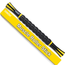 Idson Muscle Roller Stick for Athletes- Body Massage Sticks Tools-Muscle Roller Massager for Relief Muscle Soreness,Cramping and Tightness,Help Legs and Back Recovery, Black Yellow