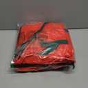 ZOBER 9 Ft Large Christmas Tree Storage Bag - Fits 9 Ft Artificial Trees - Plastic, Waterproof Christmas Tree Bag For Storage Box For Xmas - Strong, Durable Handles - Label Card Slot - Red