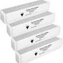 4 Packs,BAYFTAHEXM2 Merv 13 Filter Replacement for Trane Perfect Fit 5 Filter Media, 20"x 25"x 5" Merv 13 Expandable Filter media Compatible with Trane BAYFTAHEXM2