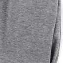 Girls Wide Straight Leg Loose Sweatpants Elastic Waist Drawstring Jogger Pants Grey F 11-12Y (Gray)