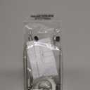 8 9 10 11 12 inch Lamp Shade Harp Holder, ALUCSET Adjustable Lamp Harp Kit, Fit Both Standard Lamp Rod and E14 E26 E27 Light Base UNO Fitter Adapter Converter Finial Set, Lampshade Bracket (Silver)