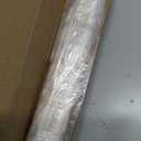 LazBlinds No Drill Bamboo Roller Shades, Whitewash B, 18" W x 24" H