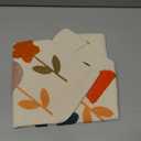 Embroidered Throw Pillow Cover - 20x20 Decorative Pillow Cover with Zipper Aesthetic Cute Design Boho Spring Summer Cozy Throw Pillowcase for Living Room Couch Sofa Bed, Plants