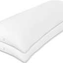 Micropuff Body Size (20 X 55) Pillow Protectors with Zipper - 2 Pack - Soft and Breathable Hypoallergenic Pillow Cover. Pillowcase Protects Against Stains, Spills, and Perspiration.