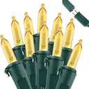 Brizled Gentle Twinkle Christmas Lights, 33ft 100 LED Christmas String Lights, 120V UL Certified Xmas Tree Light Connectable Twinkle Xmas Light Indoor Outdoor for Home Tree Holiday Wedding Patio Decor