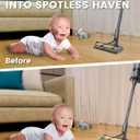 Green Vacuum Light Show All Dust Compatible with Dyson Shark Bissell, Vacuum Cleaner Light Attachment Display All Dust & Detect Cat Dog Hair, Upgrade Universal Accessories (USB-C Rechargeable)