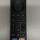 Replacement Voice Remote Fit for All Smart TV Cube/Stick, Compatible with Stick 4K Max/4K/Stick/Lite/HD, Fit for All Insignia-Toshiba-Pioneer-Omni QLED Series